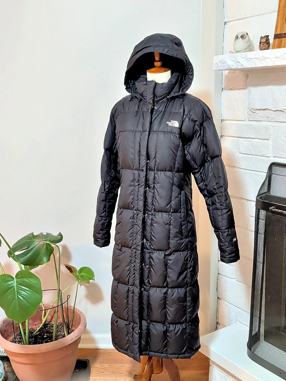 The North Face Long Parka Women's Black Puffer Small